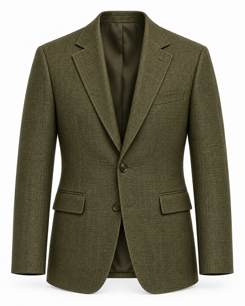 DFCOLOR::Olive::V4 AI product-front studio image; garment-only, approved mother-image visual