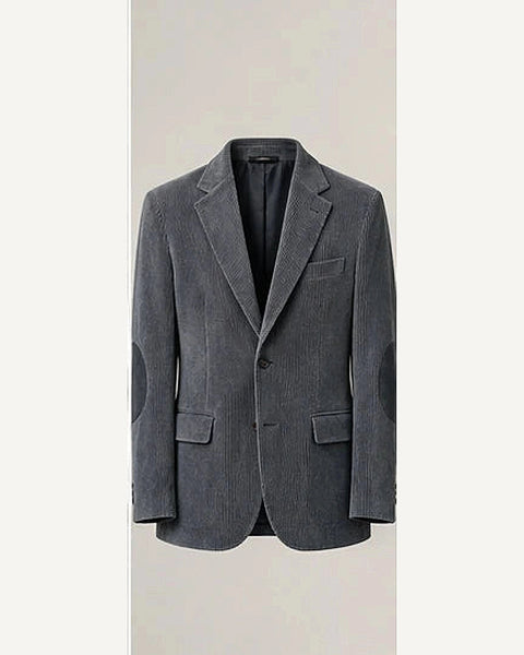 DFCOLOR::Slate::product — Fine-Wale Corduroy Elbow-Patch Sport Coat; 4:5 full-image reframed without crop